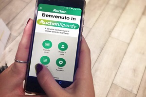 Auchan, ecco la nuova app che evita la cassa
