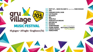 Il programma del GruVillage 105 music festival
