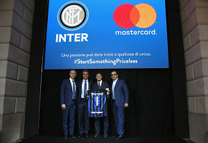 Nuova partnership tra Inter e Mastercard