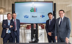 Alleanza tra Carrefour Italia, Gruppo VéGé e Gruppo PAM, nasce AICUBE