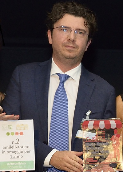 Luca D'Alba premiato quale Best Manager per il 2018 (categoria Dir. Marketing)