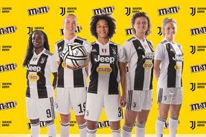 Juventus e M&M's insieme per il talento femminile