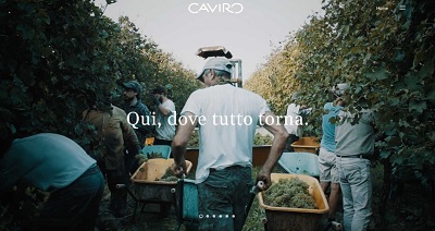 Nuovo look per il sito web di Gruppo Caviro