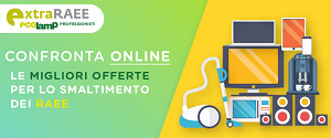 ExtraRAEE, comparatore di servizi di smaltimento