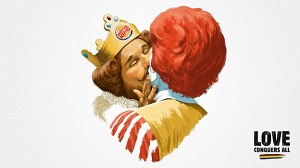 Burger king bacia McDonald's