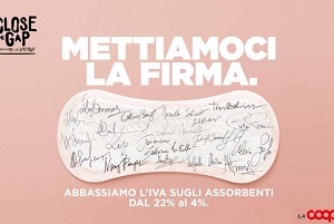 Coop sostiene “Stop tampon tax!”