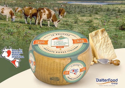 Dalterfood Group presenta il Parmigiano Reggiano di Pezzata Rossa Italiana