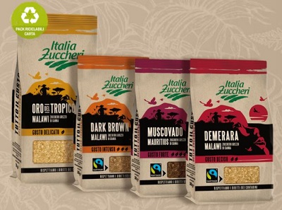 I nuovi prodotti Italia Zuccheri certificati Fairtrade