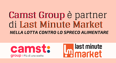 Spreco alimentare, Camst Group lotta insieme a Last Minute Market