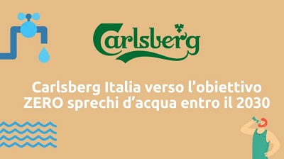 Carlsberg Italia riduce gli sprechi d'acqua
