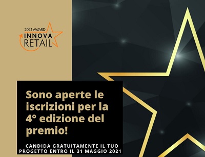 Innova Retail Award 2021: aperte le iscrizioni per la quarta edizione del premio di Kiki Lab