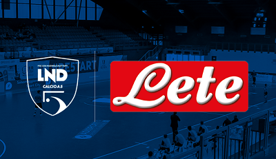 Acqua Lete sponsor ufficiale del Futsal Italiano