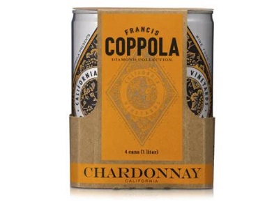 Il Gruppo Meregalli lancia le lattine di vino di Coppola Winery