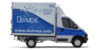 La logistica farmaceutica PHS rileva il trasportatore di campioni biologici Duimex