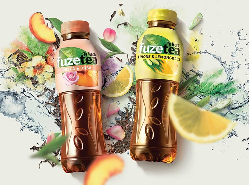 Coca-Cola, ecco i tappi uniti alle bottiglie di FuzeTea 