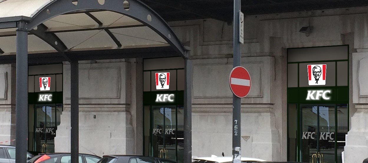 Kentucky Fried Chicken conquista la Stazione Centrale di Milano