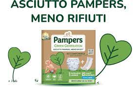 Pampers lancia il nuovo pannolino Green Generation