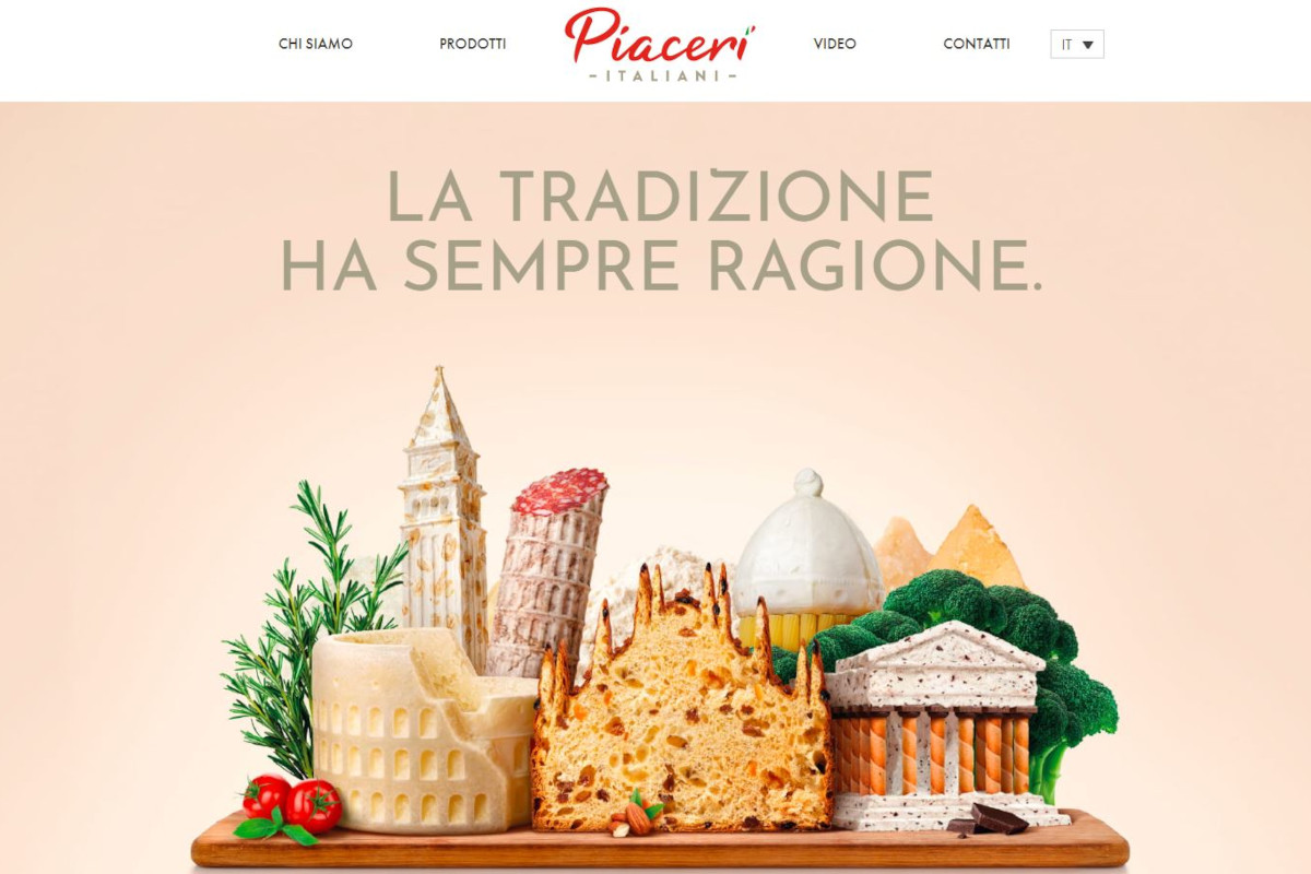 È online da oggi il nuovo sito della linea Prodotti Italiani 