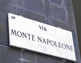 Montenapoleone via del lusso in Europa