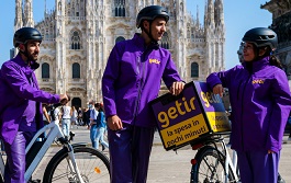 Getir celebra 18 mesi di consegne rapide in Italia