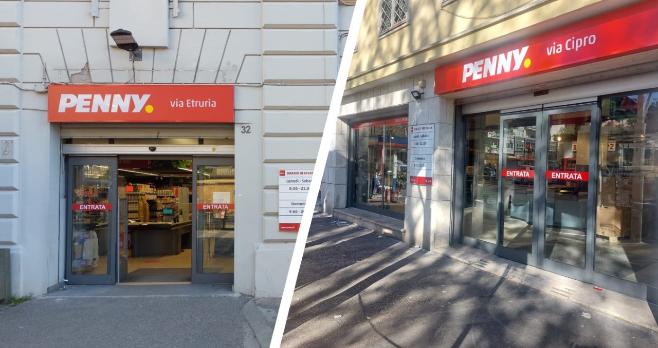 Penny, altri tre nuovi store aperti a Roma
