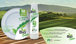 La linea di stoviglie compostabili Made in Italy di BioTable in vendita esclusiva su eBay.it 