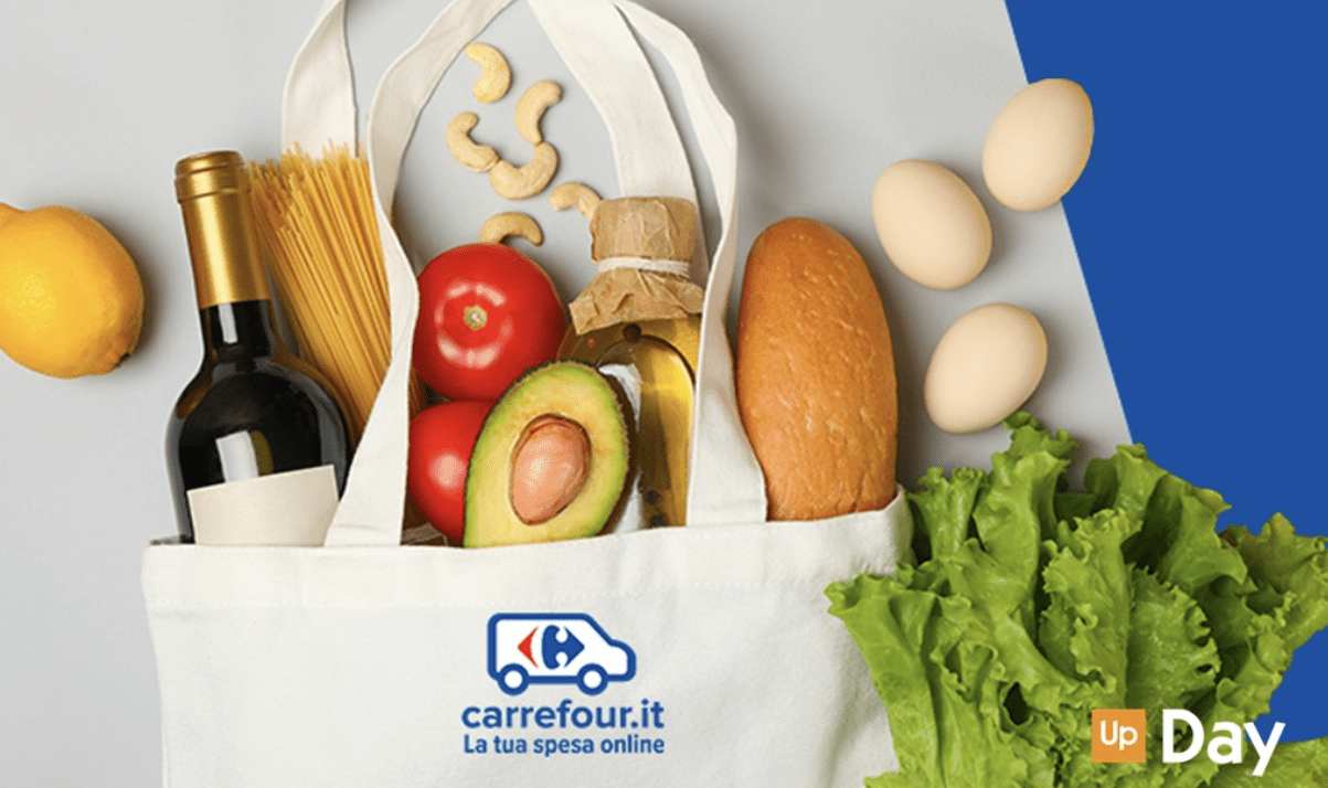 Carrefour.it diventa partner online di Up Day
