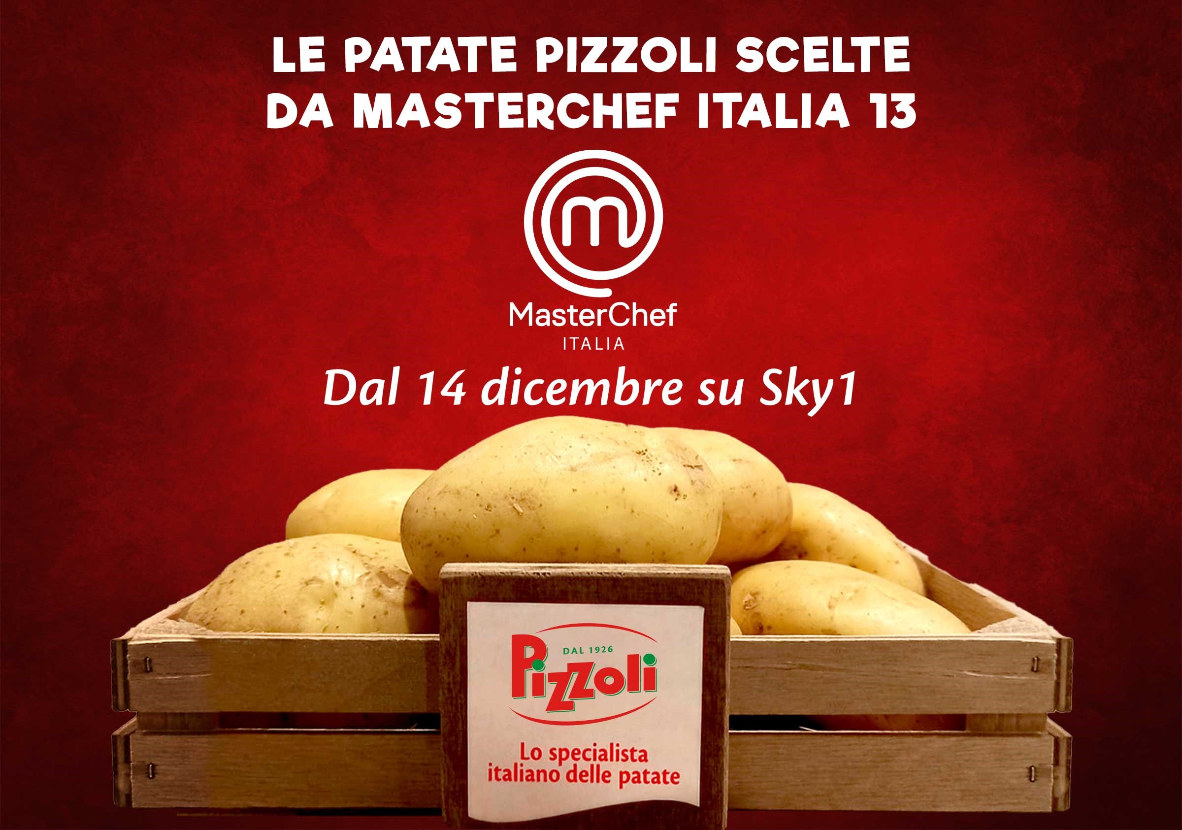 Le patate Pizzoli protagoniste a MasterChef Italia