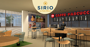 Sirio porta Caffè Pascucci all’aeroporto di Genova
