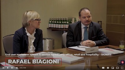 Biagioni (Signify): “L’illuminazione permette di tracciare clienti e prodotti”