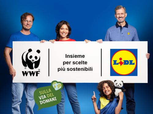 Lidl con WWF per un’alimentazione consapevole
