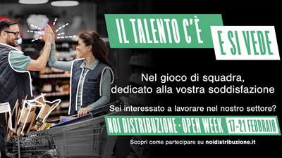 A febbraio la Prima Open Week di Noi Distribuzione
