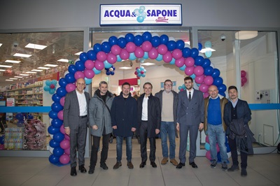 Acqua & Sapone Gruppo Bubbles inaugura il suo 50° negozio a Roma