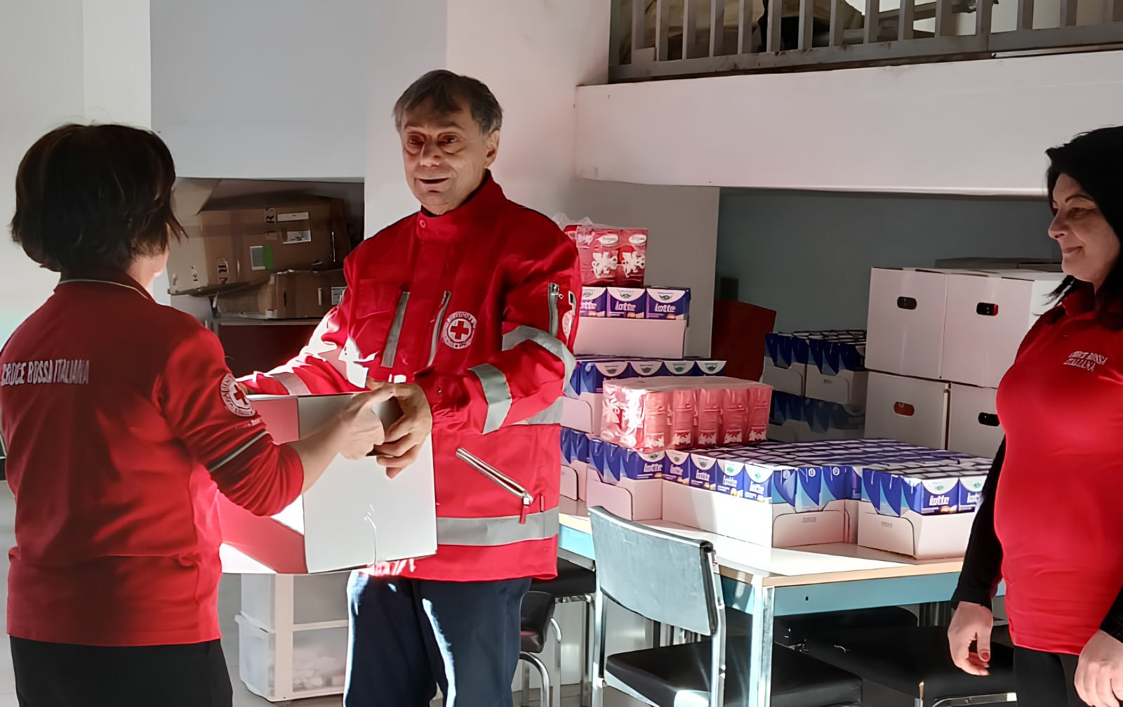 Eridania a fianco della Croce Rossa Italiana