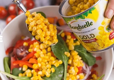 Bonduelle: crescita delle attività di marca e fatturato del gruppo in leggera flessione