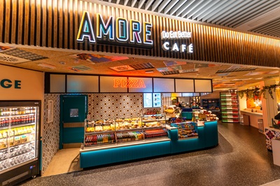 Autogrill lancia AMORE per la prima volta in un aeroporto italiano