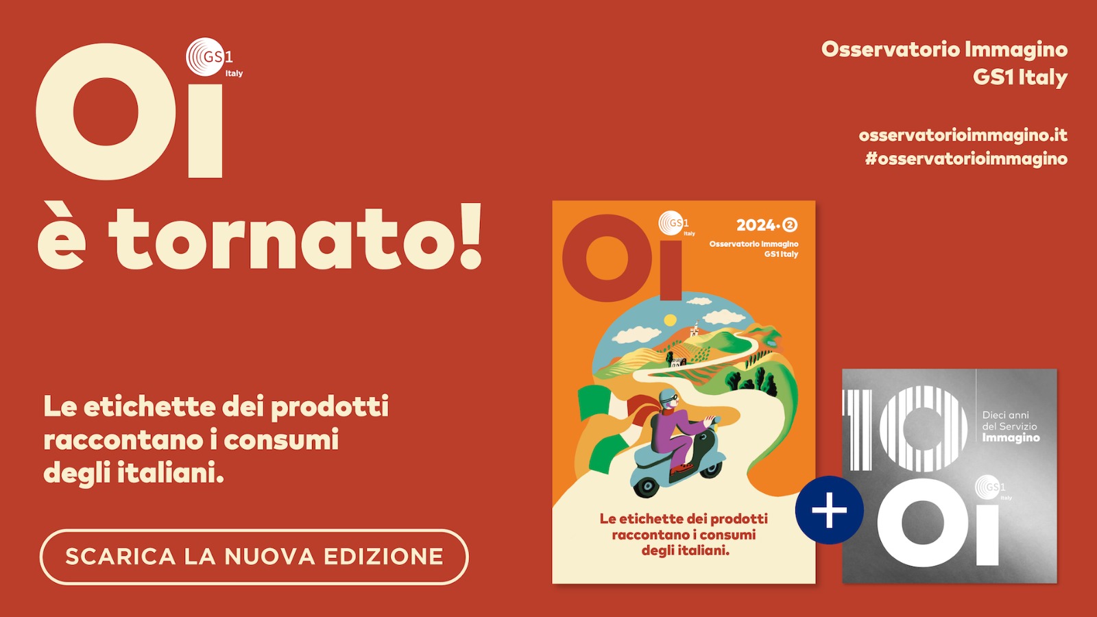 La fotografia dell'Osservatorio Immagino  GS1 Italy