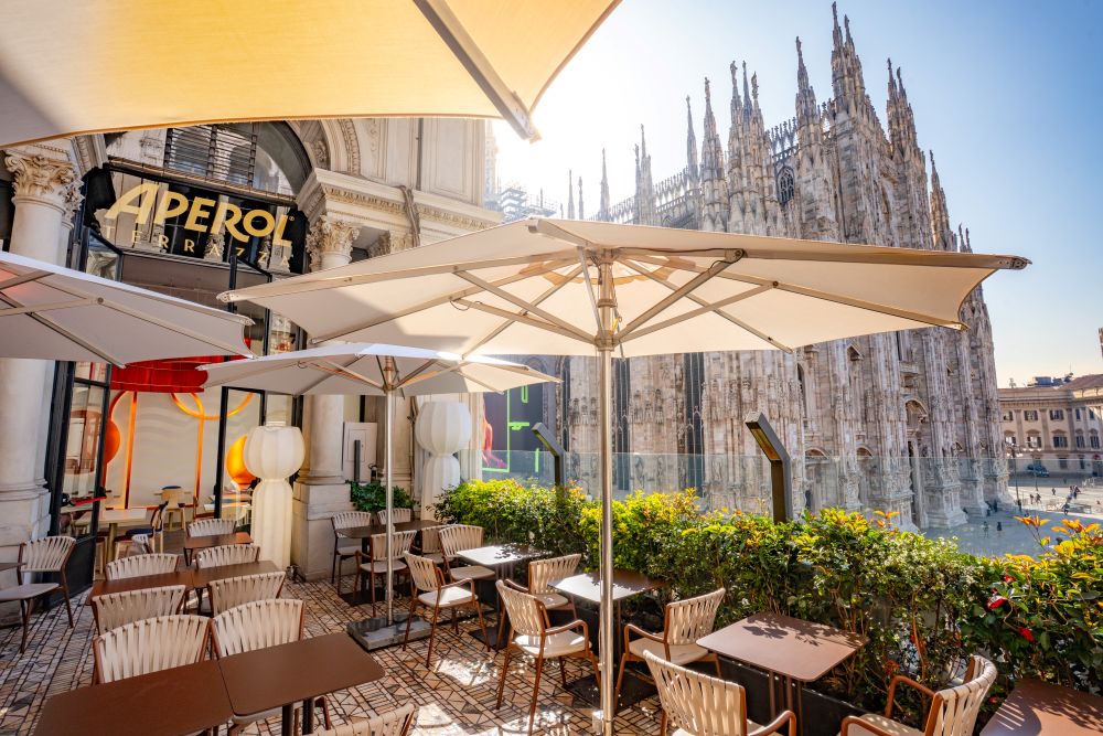 Terrazza Aperol: ecco il nuovo concept che celebra convivialità, design e gusto