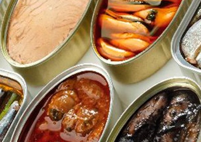 Acque mosse per le conserve di pesce