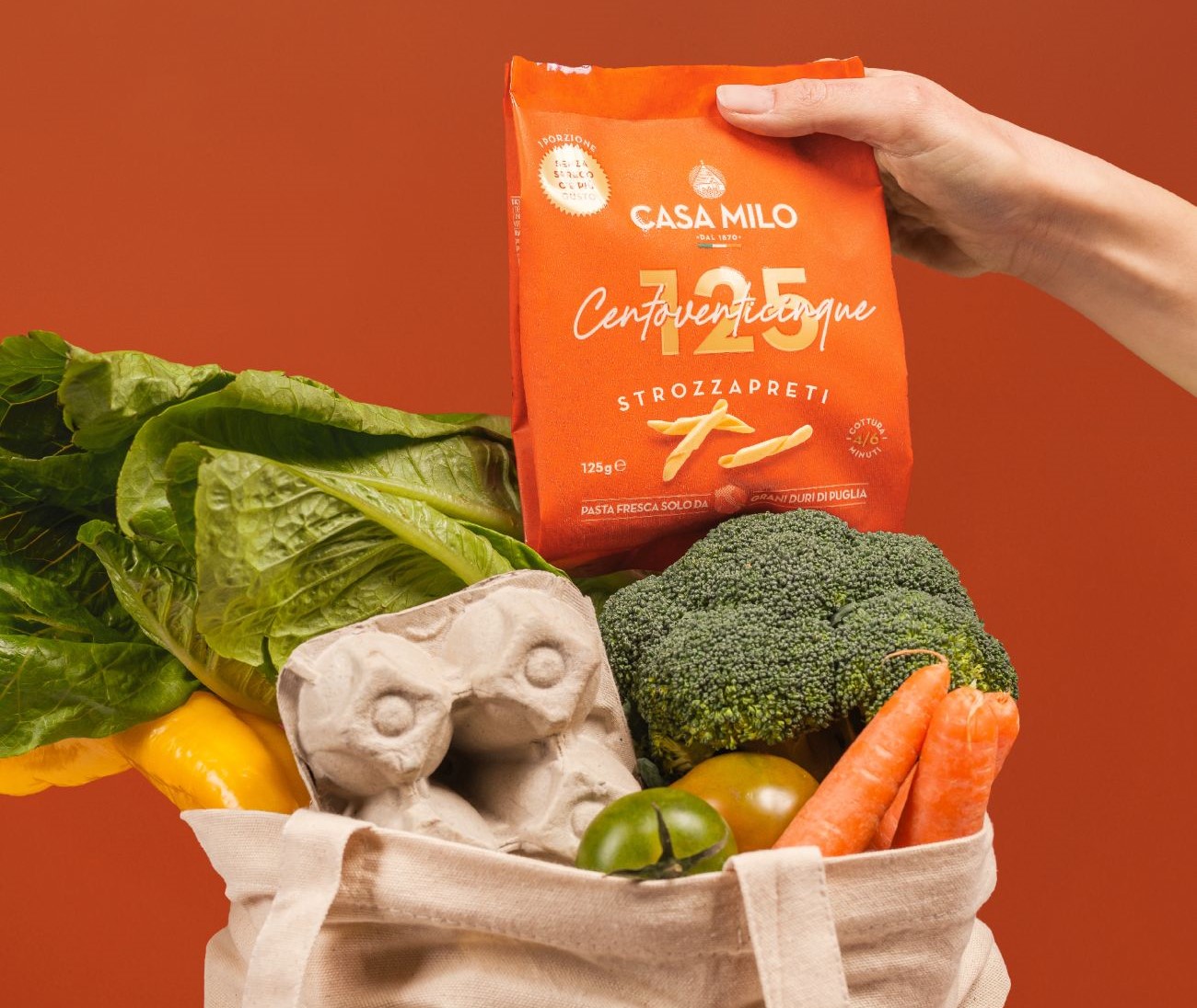 Lo storico pastificio pugliese Casa Milo amplia la gamma di Centoventicinque