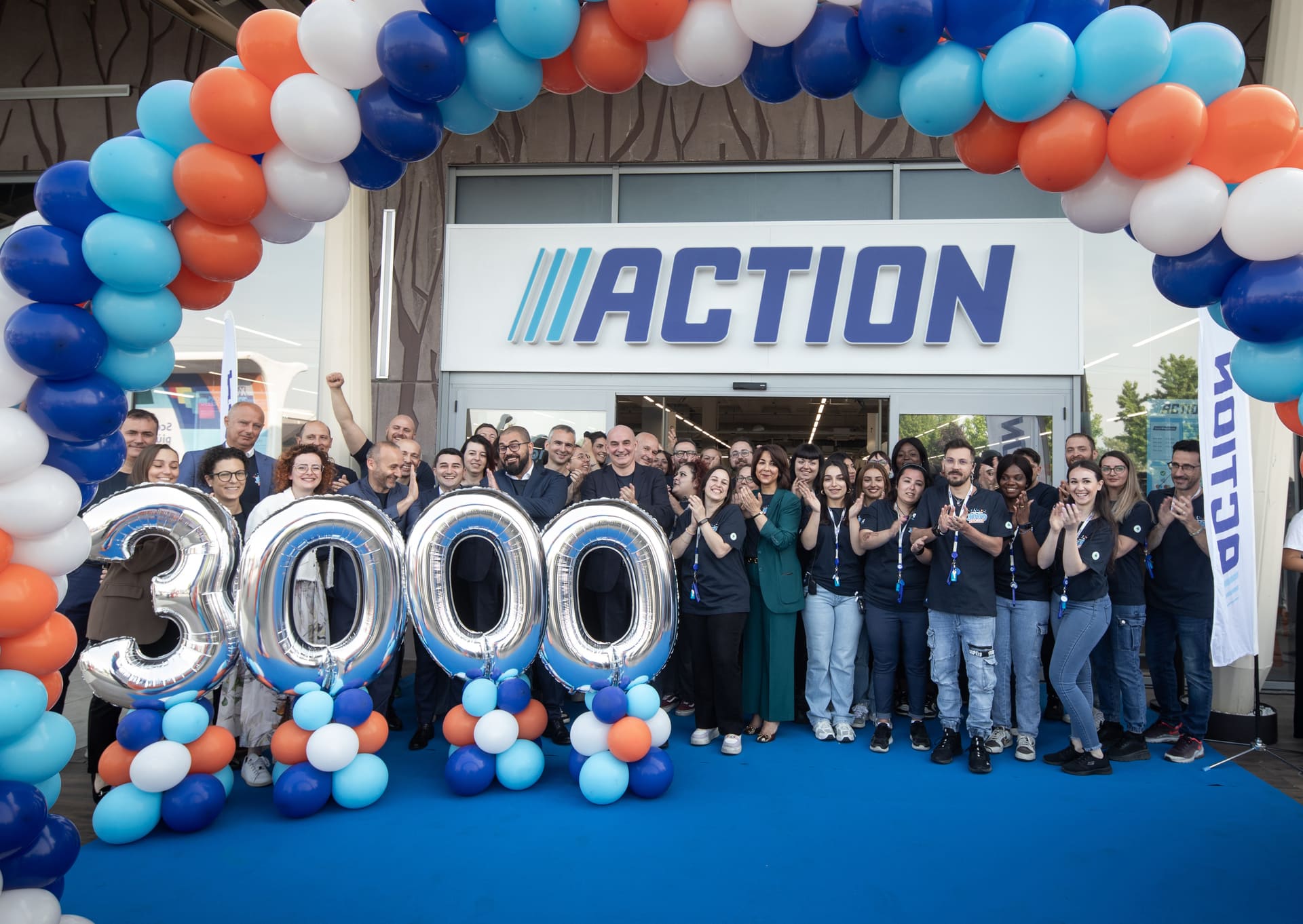 Action inaugura il suo punto vendita numero 3.000