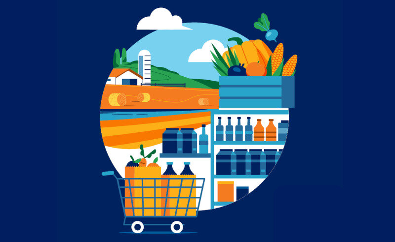 Vola la filiera agroalimentare: +34% in 10 anni