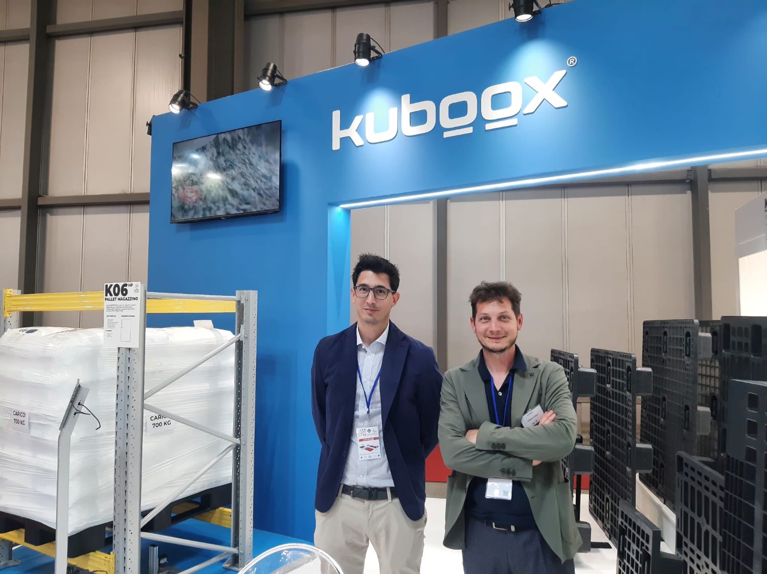 ​​​​​​​Kuboox innova nel mondo dei pallet
