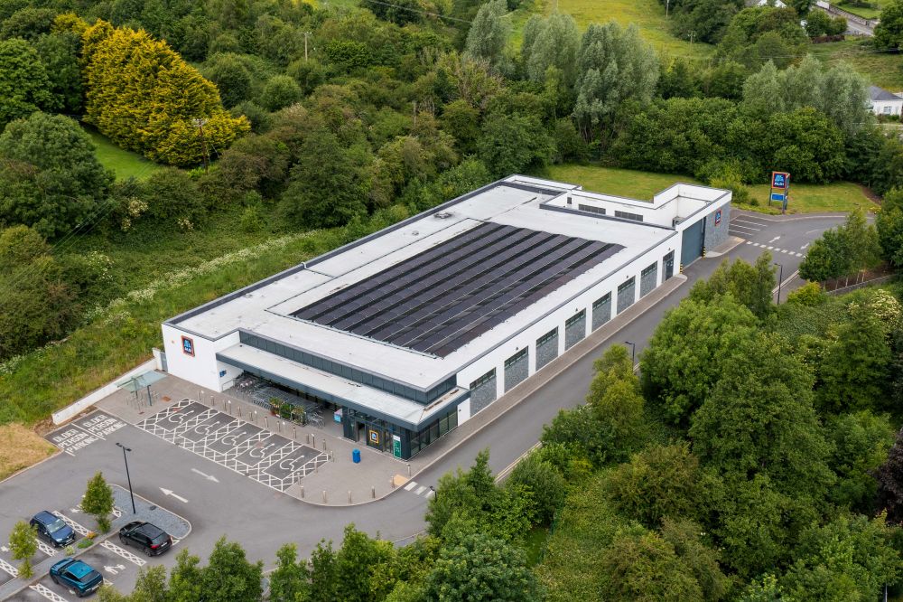 Greenvolt Next fornirà energia solare a 44 negozi Aldi Ireland
