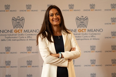 Lara Botta eletta Presidente dell’Unione Grafici Cartotecnici e Trasformatori di Milano