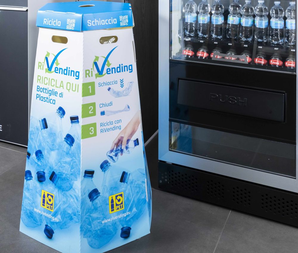 Vending machine, rivoluzione green con RiVending