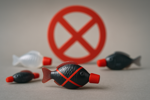 L'Australia del Sud vieta le «bottigliette-pesce» per la salsa di soia 