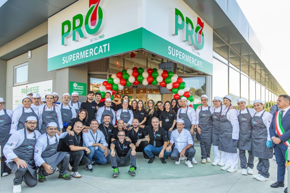 Inaugurato il primo punto vendita a insegna Pro7 Supermercati