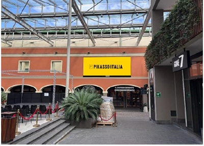 A Pikasso Italia la concessione pubblicitaria di La Galleria a Parma