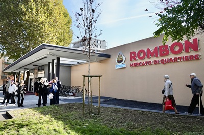 Riapre il mercato comunale Rombon e Sogemi avvia il progetto ‘Mercati di quartiere’
